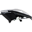 2006-2008 Buick Lucerne - Passenger Side Headlight, with Bulb, Halogen, Clear Lens, with 4-Bulb Type, CX Model