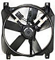Radiator Fan - Driver Side Fan Blade, Motor and Shroud