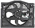 A/C Condenser Fan -  Fan Blade, Motor, Shroud and Protection Grille, Condenser Mounted