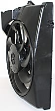 1995 BMW 320i Base - A/C Condenser Fan 2.0L, MFR Body Code: E36, For Models With Factory Installed Air Conditioning, Single fan
