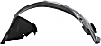Front, Passenger Side Fender Liner, Base Model, Sedan/Hatchback