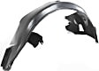 Front, Passenger Side Fender Liner, Base Model, Sedan/Hatchback