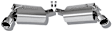 11776 Axle-Back Exhaust System, 3.6L, 6Cyl, Made of Stainless Steel, S-type Series