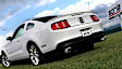 11796 Axle-Back Exhaust System, 3.7L, 6Cyl, Made of Stainless Steel, S-type Series