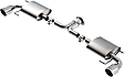 2017 Mazda 3 - Axle-Back Exhaust System, Made of Stainless Steel, S-type Series