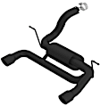 11963CB Axle-Back Exhaust System, 2.0L, 4Cyl, Made of Stainless Steel, S-type Series