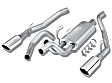 140307 Cat-Back Exhaust System, 5.7L, 8Cyl, Made of Stainless Steel, S-type Series