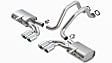 140427 Cat-Back Exhaust System, 5.7L, 8Cyl, Made of Stainless Steel, S-Type II Series
