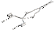 140675 Cat-Back Exhaust System, 6.4L, 8Cyl, Made of Stainless Steel, ATAK Series