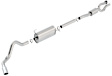 140798 Cat-Back Exhaust System, 6.2L, 8Cyl, Made of Stainless Steel, S-type Series