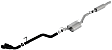 140812CB Cat-Back Exhaust System, 3.6L, 6Cyl, Made of Stainless Steel, S-type Series