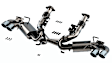 140839 Cat-Back Exhaust System, 6.2L, 8Cyl, Made of Stainless Steel, ATAK Series