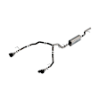 140856BC Cat-Back Exhaust System, 5.3L, 8Cyl, Made of Stainless Steel, Touring Series