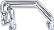 17217 Headers Shorty, Natural, Made of Stainless Steel