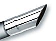 20106 Exhaust Tip - Polished, Stainless Steel, Single, Universal, Sold Individually