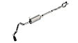 141015BC Cat-Back Exhaust System, Made of Stainless Steel