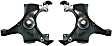 2105 Front, Driver and Passenger Side Knuckle, 2inch Drop
