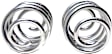 5355 Lowering Series Rear Lowering Springs - 5 in., Set of 2
