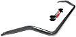 5400 Sway Bar Kit, Cold Formed Steel, 1 3/8 in., Non-adjustable, Powdercoated Silver