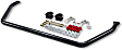5404 Front Sway Bar Kit, Cold Formed Steel, 1 3/8 in., Non-adjustable, Powdercoated Silver