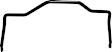 5555 Rear Sway Bar Kit, Cold Formed Steel, 1 1/4 in., Non-Adjustable, Powdercoated Silver