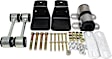 5555 Rear Sway Bar Kit, Cold Formed Steel, 1 1/4 in., Non-Adjustable, Powdercoated Silver