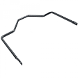 2016 Ford F-150 - Rear Sway Bar Kit, 67.1 in. Bed, Fleetside, 4-Door, 4WD, 1 in., Crew Cab Pickup, Powdercoated Silver
