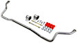 5568 Rear Sway Bar Kit, Cold Formed Steel, 7/8 in., Non-Adjustable, Powdercoated Silver