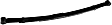 5979 Rear, Driver or Passenger Side Leaf Spring
