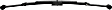 5987 Rear, Driver or Passenger Side Leaf Spring, RWD