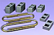 2002 GMC Sonoma - Suspension Block - Aluminum, Direct Fit, Set of 2