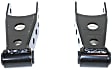 6400 Leaf Spring Shackles and Hangers - Direct Fit, 2-spring set