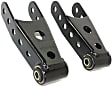 6400 Leaf Spring Shackles and Hangers - Direct Fit, 2-spring set