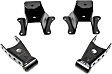 6800 Leaf Spring Shackles and Hangers - Direct Fit, 2-spring set