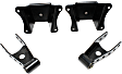 6800 Leaf Spring Shackles and Hangers - Direct Fit, 2-spring set