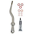 45047 Precision Sport Short Shifter Series Shifter - Polished, Stainless Steel, Manual, Direct Fit, Sold Individually