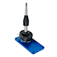 45088 Precision Sport Short Shifter Series Shifter - Stainless steel and blue anodized aluminum, Stainless Steel and Billet Aluminum, Manual, Direct Fit, Sold Individually