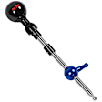 45197 Precision SportShifter Series Shifter - Gloss Black, Aluminum, Manual, Direct Fit, Sold Individually