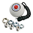 46112 Pro-Stick Series Shift Knob - White, Plastic, Universal, Sold Individually
