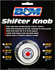 46112 Pro-Stick Series Shift Knob - White, Plastic, Universal, Sold Individually