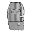 2018 Chevrolet Express 2500 - Deep, Transmission Pan, transmissionmfrcode : 8L90, Additional 3.5 Qts, Includes Magnetic Drain Plug/Temp Sensor Port/Mounting Hardware, Cast, Engraved Logo, Natural, Aluminum
