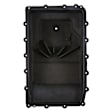 71400 Transmission Pan - Black, Aluminum, Sold Individually