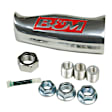 80641 T-Handle Series Shift Knob - Brushed, Aluminum, Universal, Sold Individually