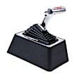1984 Chevrolet G30 - Console Megashifter Series Shifter - Polished aluminum handle and black console, Aluminum handle and plastic console, Automatic, May Require Minor Modification, Sold Individually