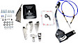 80775 Unimatic Series Shifter - Chrome, rubber boot, black handle, Chrome plated steel stick, steel components, Automatic, May Require Minor Modification, Sold Individually