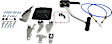 80775 Unimatic Series Shifter - Chrome, rubber boot, black handle, Chrome plated steel stick, steel components, Automatic, May Require Minor Modification, Sold Individually