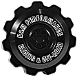 81166 Performance Replacement Series Shift Knob - Anodized Black, Aluminum, Direct Fit, Sold Individually