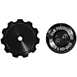 81166 Performance Replacement Series Shift Knob - Anodized Black, Aluminum, Direct Fit, Sold Individually