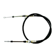 81832 Shift Cable - 4-Foot Length - Black, Universal, Sold individually