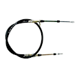 81832 Shift Cable - 4-Foot Length - Black, Universal, Sold individually